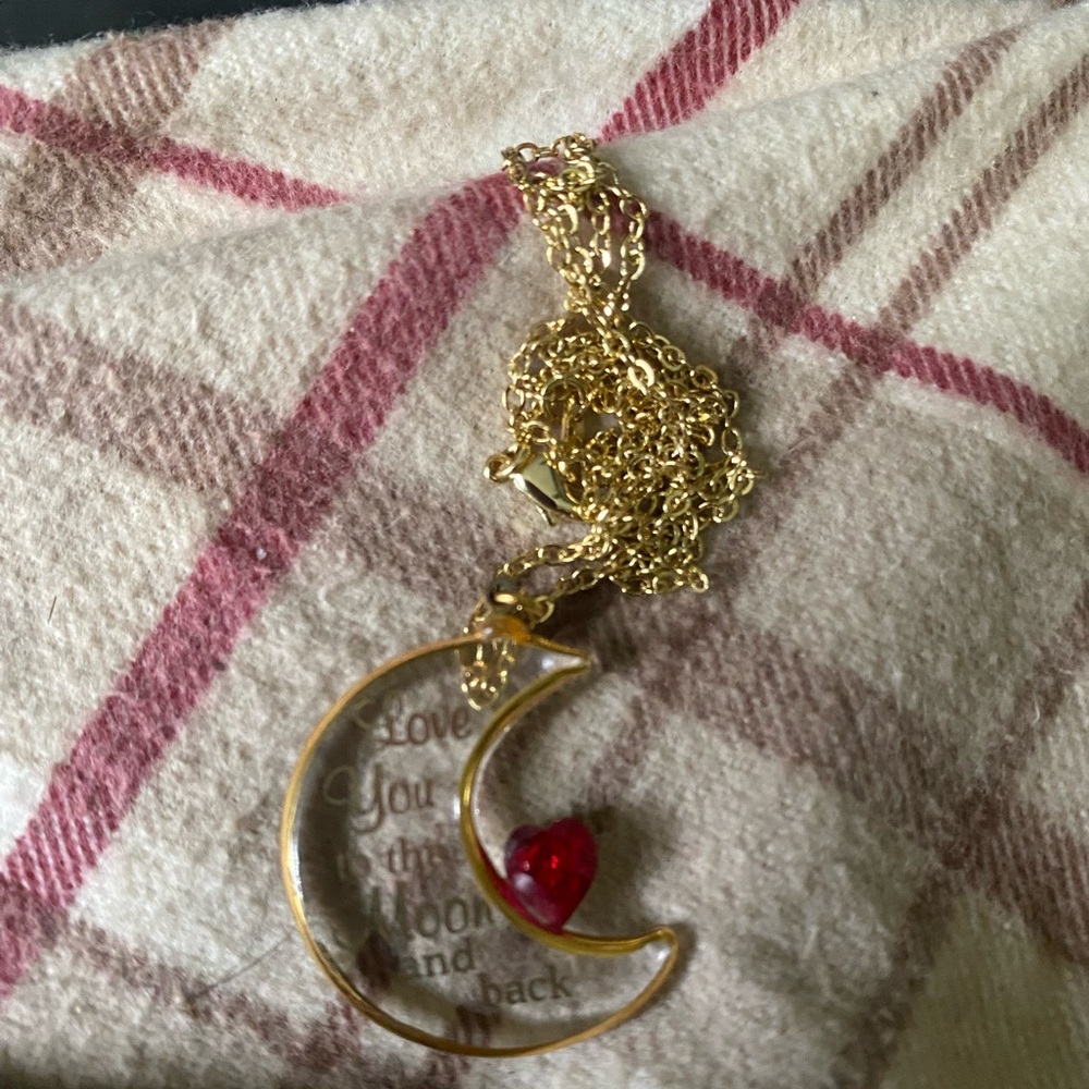 Love you to the moon and back Necklace